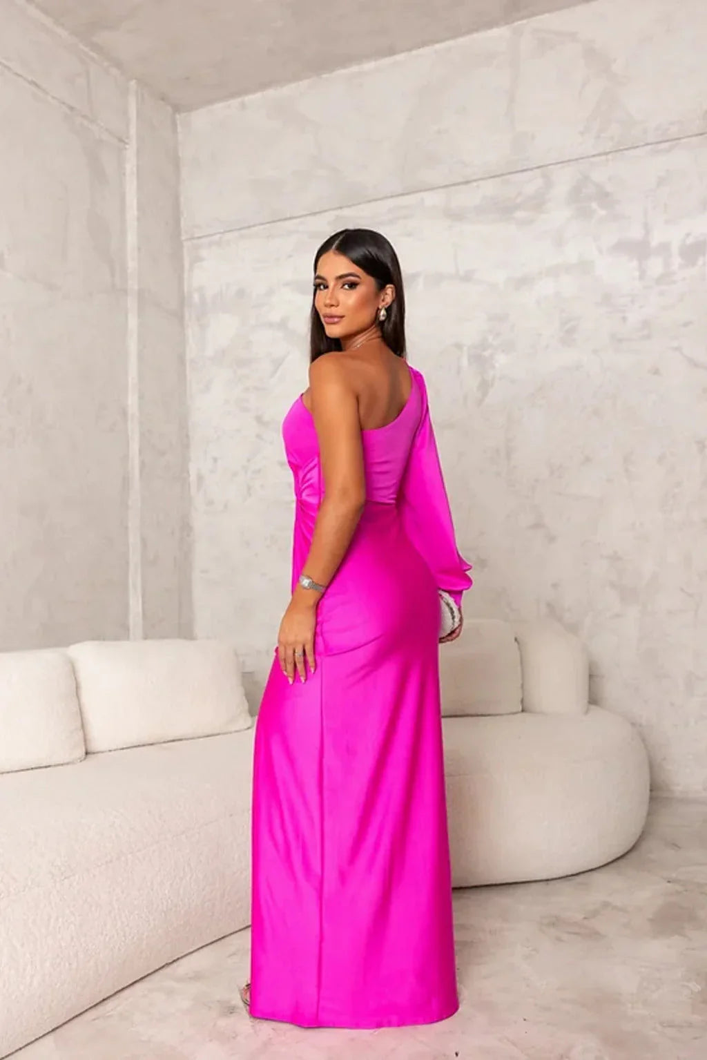 Renata™ | Vestido de noche asimétrico
