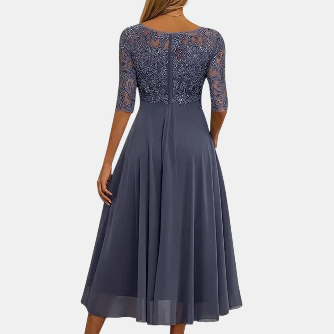 Rosa | Vestido de Encaje Elegante