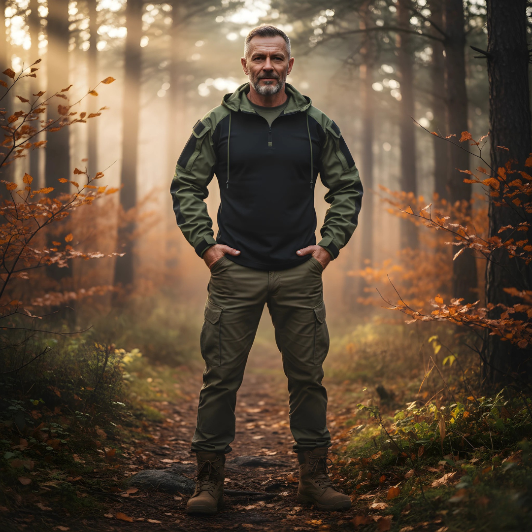 Ambrozy™ | Chaqueta táctica urbana – fuerza, estilo y protección