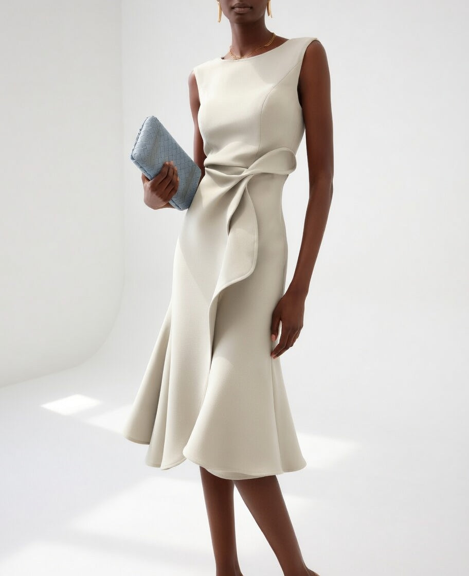 Léonise™ — Vestido estructurado elegancia esculpida moderna