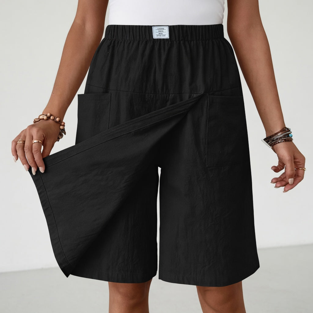Libertine™ — Skort de cintura elástica con bolsillos, libertad activa