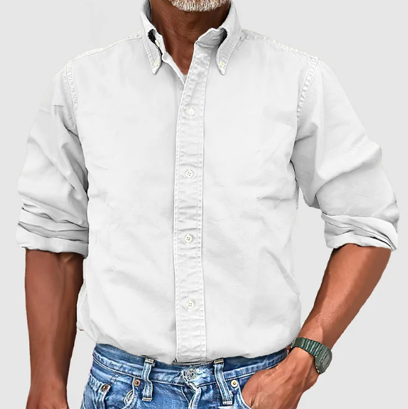 Ralf - Camisa de manga larga sin arrugas