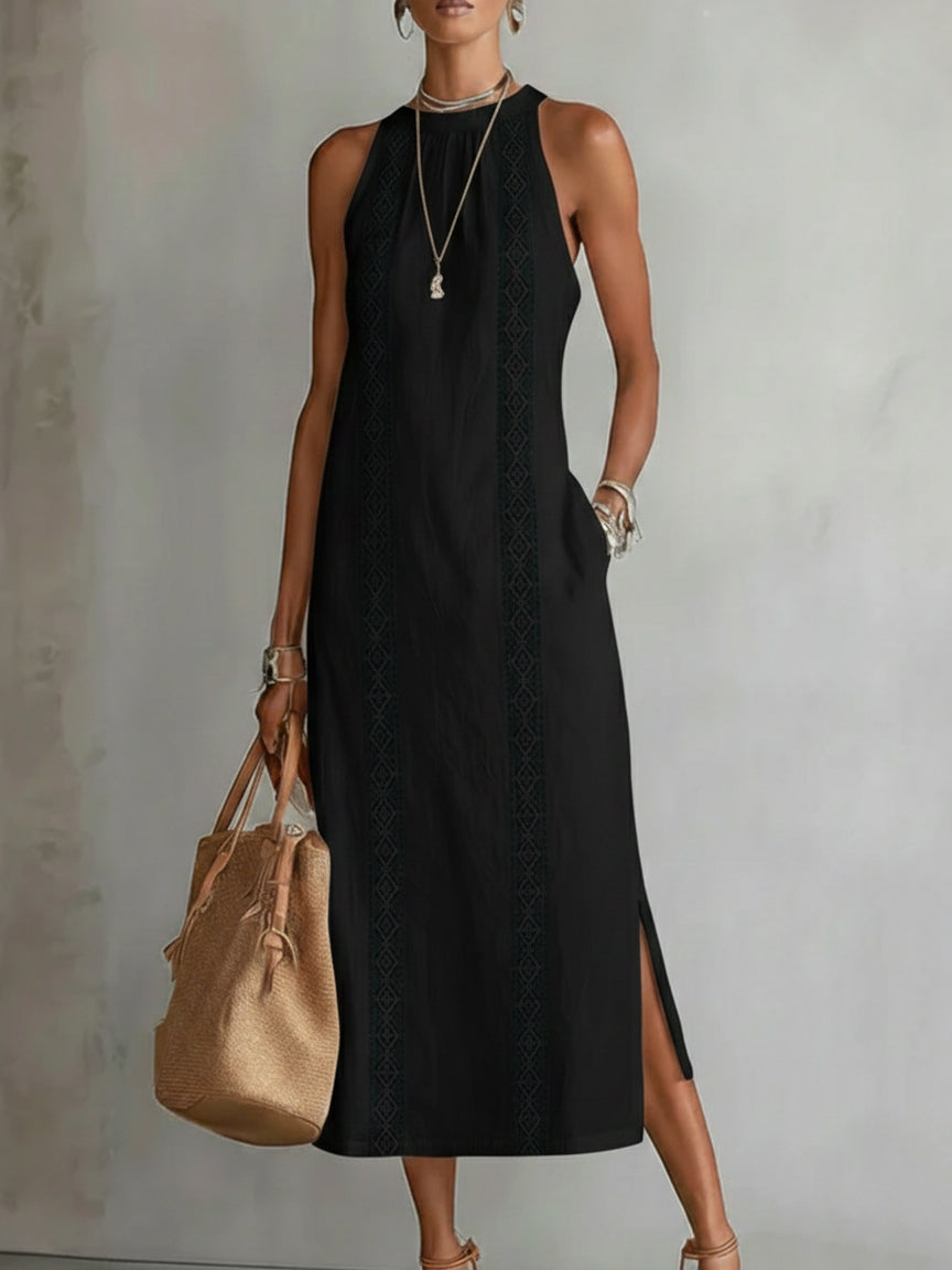 Marcelline™ — Vestido midi minimalista de elegancia natural