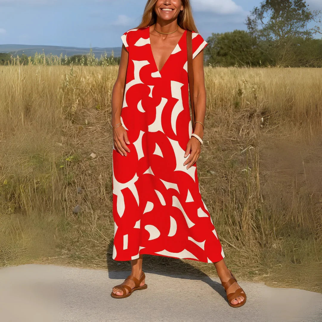 Valeria | Vestido con detalles calados