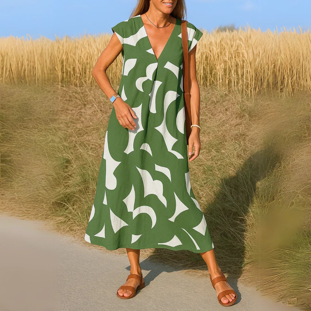 Valeria | Vestido con detalles calados