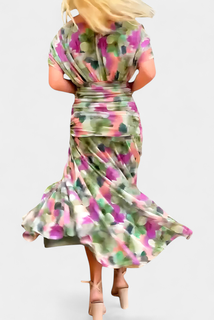 Alizée™ — Vestido floral de gracia etérea