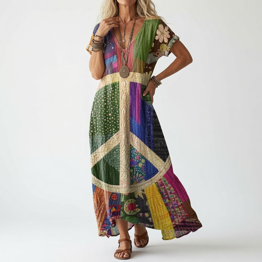 Élisoria™ — Vestido floral fluido encanto veraniego