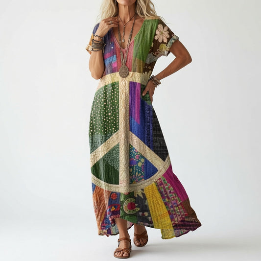 Élisoria™ — Vestido floral fluido encanto veraniego