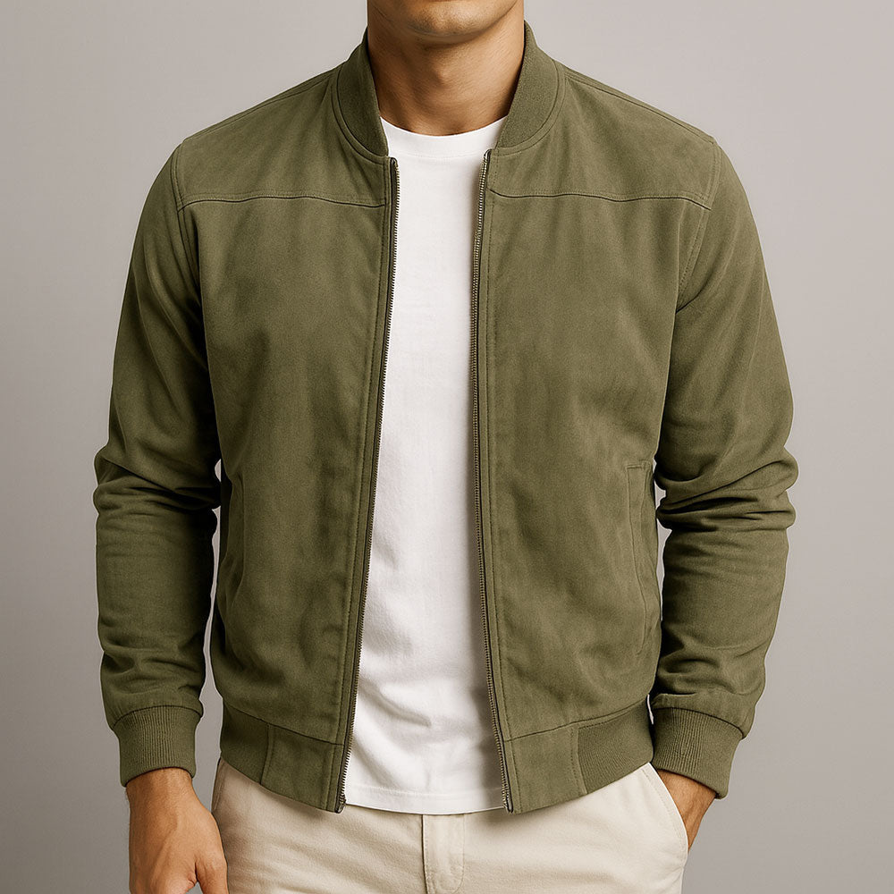 Marceaux™ – La Chaqueta de Gamuza Auténtica para Hombre