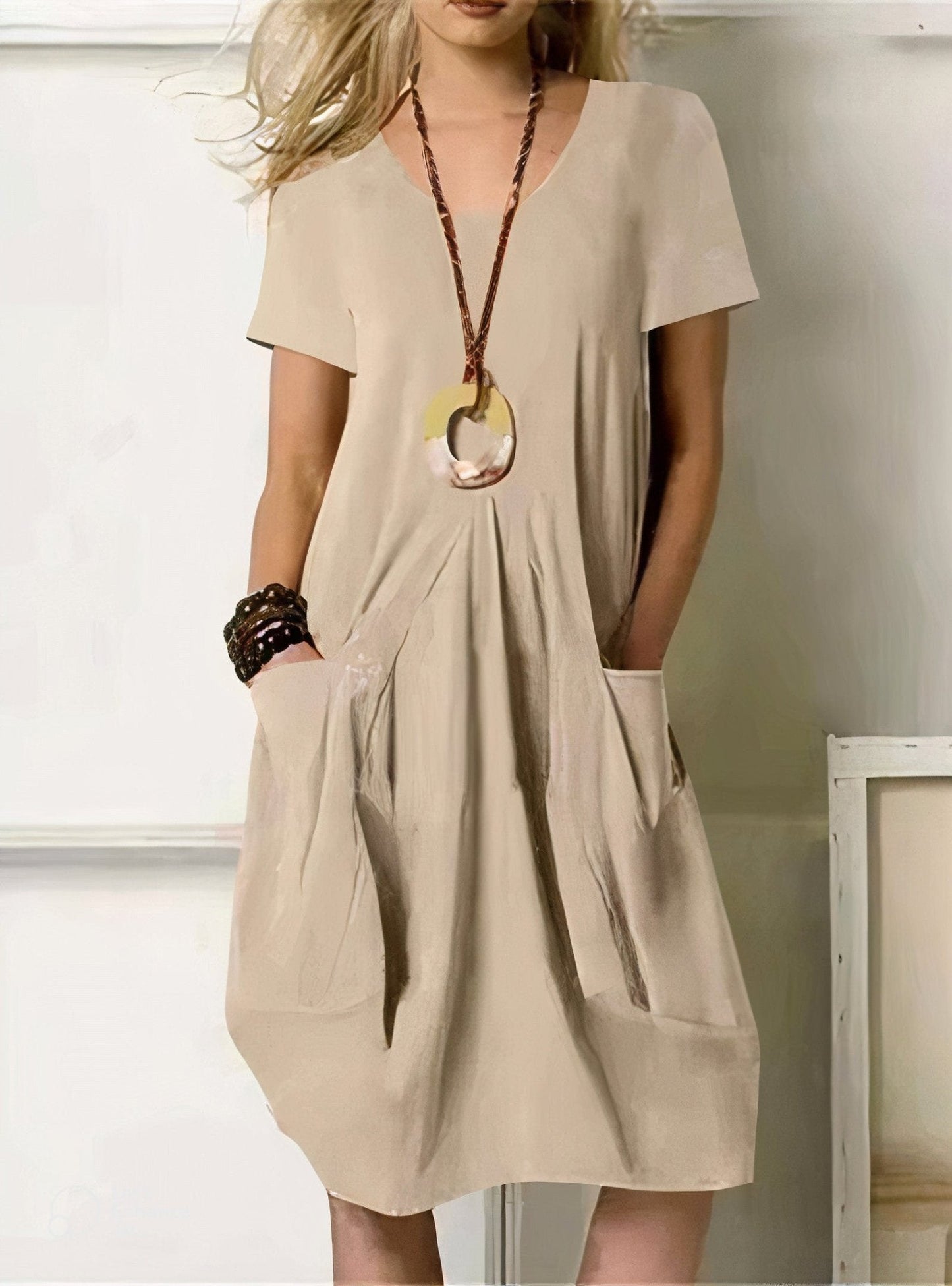 Marisa | Vestido fluido de estilo casual
