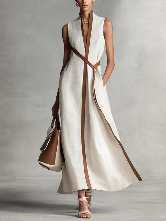 Elvira | Vestido de lino ligero