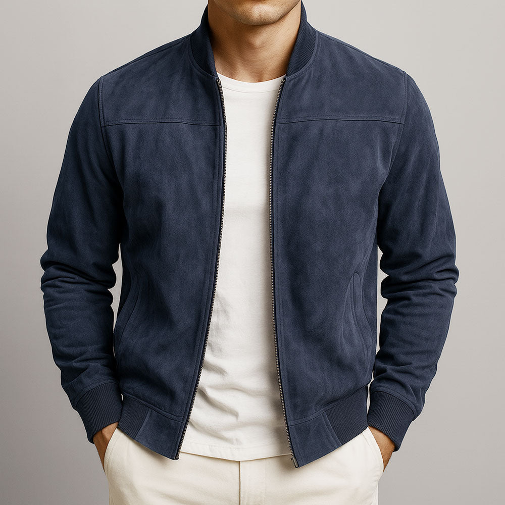 Marceaux™ – La Chaqueta de Gamuza Auténtica para Hombre