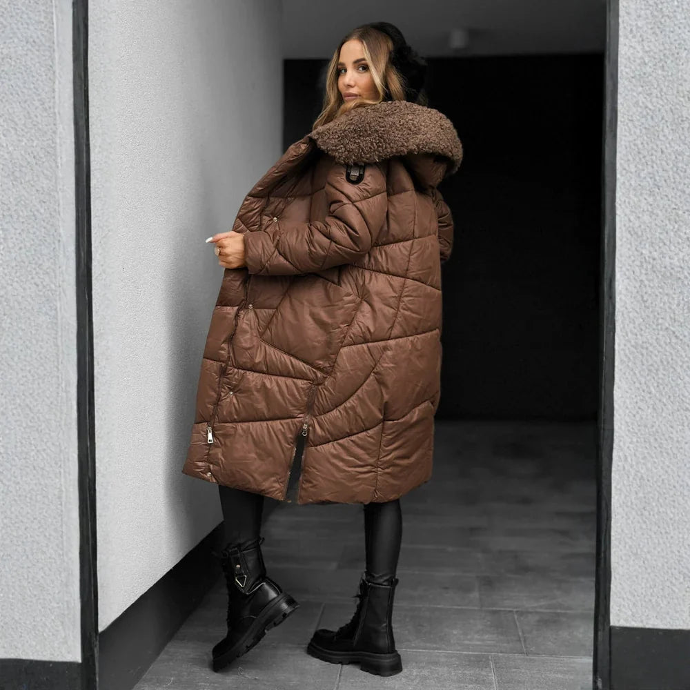 Elena | Abrigo de Invierno Acolchado