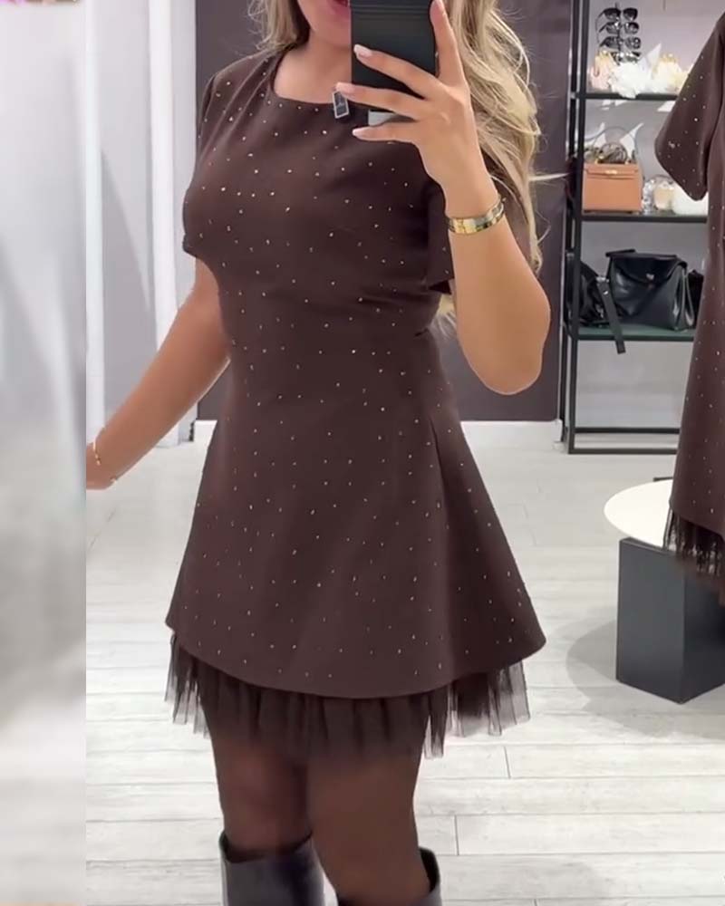Camille™ – Mini vestido elegante con confort brillante