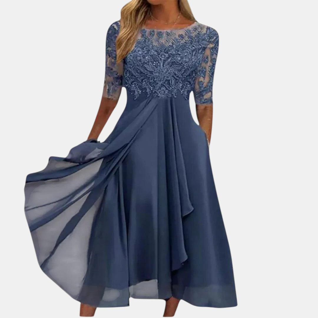 Rosa | Vestido de Encaje Elegante