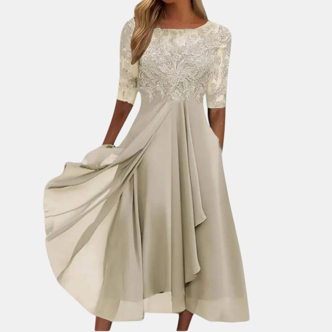 Rosa | Vestido de Encaje Elegante