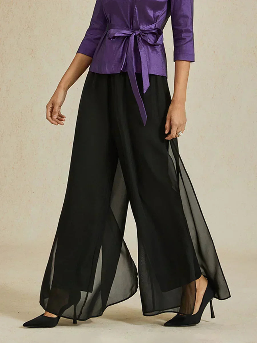 Delphine™ — Pantalón amplio fluido, elegante y aéreo