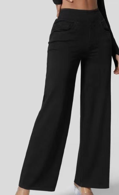 Héloïse™ — Pantalón amplio fluido, cómodo y elegante
