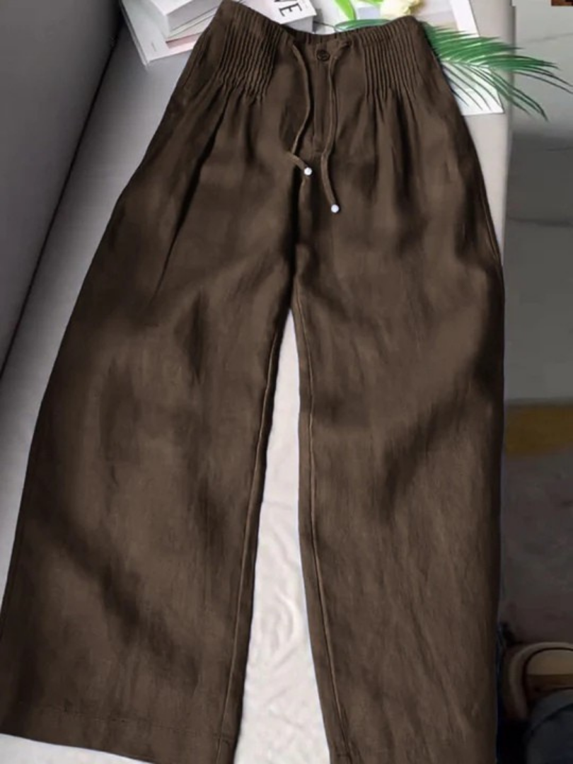 Zofia — Pantalón amplio de algodón ligero
