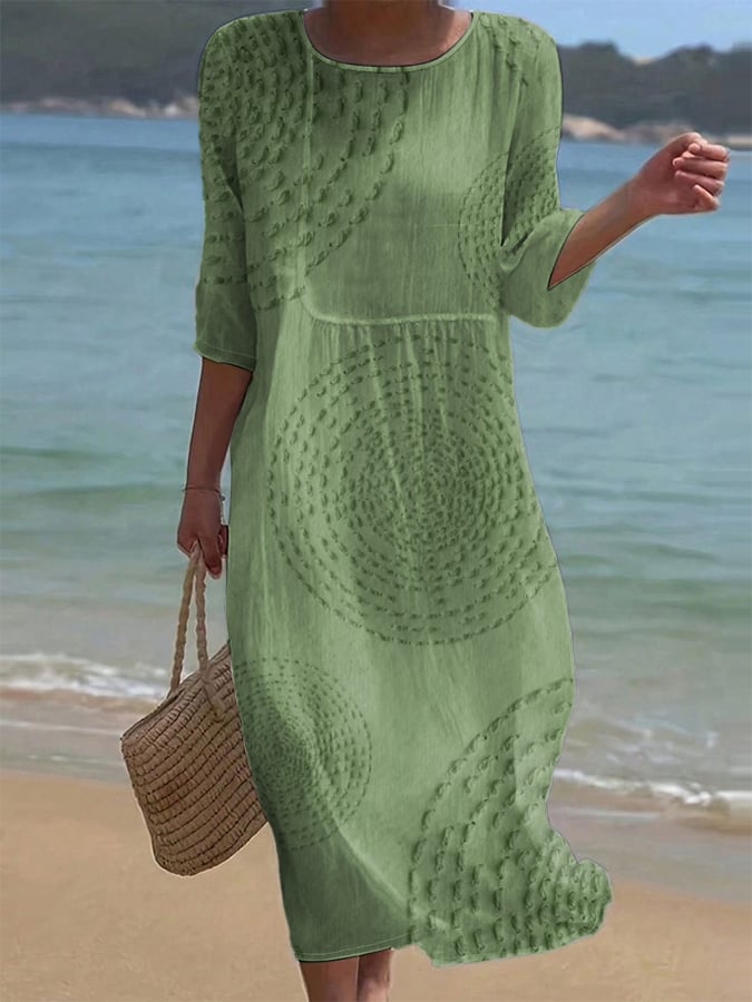 Améliane™ — Vestido midi elegante con detalles delicados