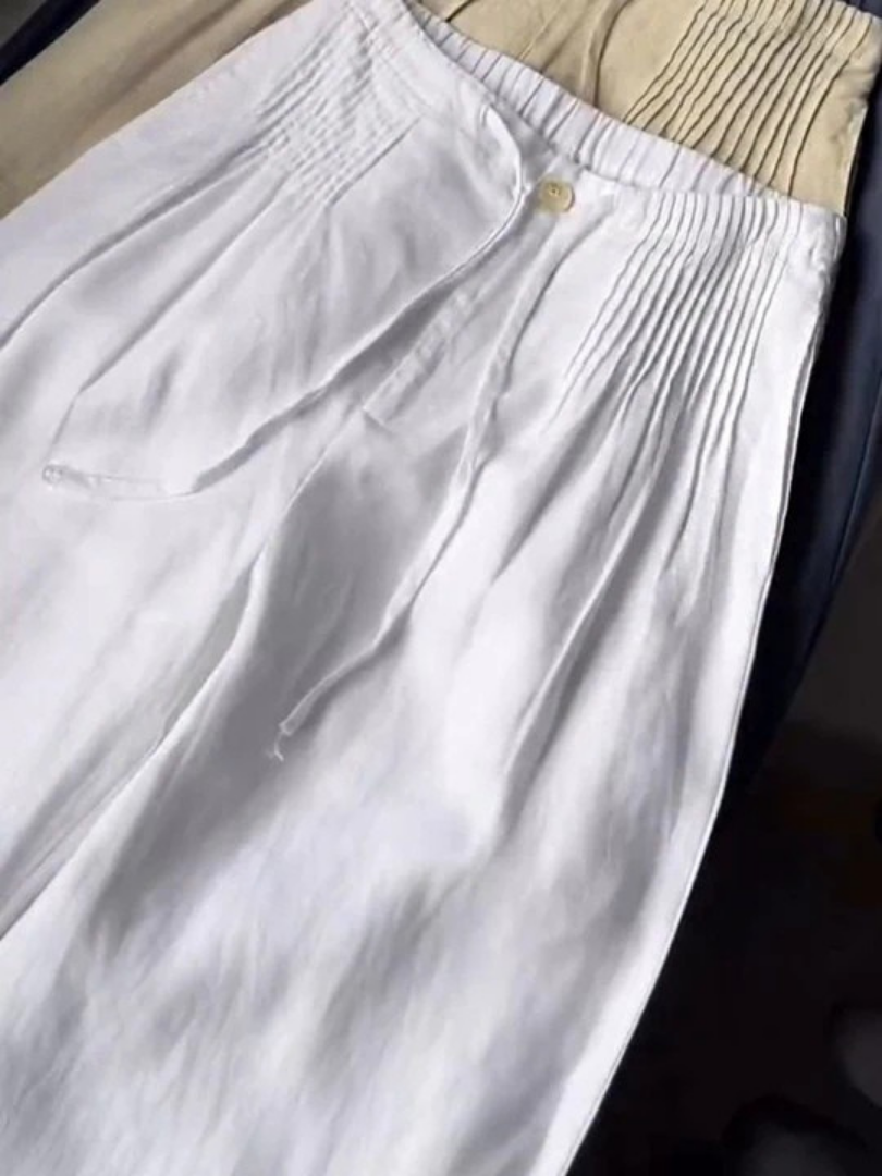 Zofia — Pantalón amplio de algodón ligero