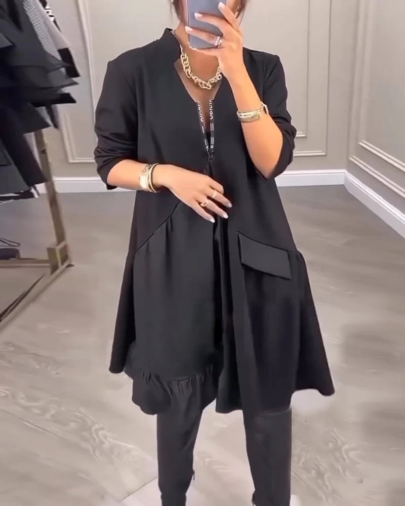 Antonina™ — Vestido elegante línea A