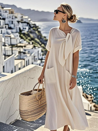 Mireille™ — Vestido de algodón fluido y veraniego