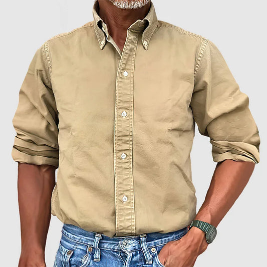 Ralf - Camisa de manga larga sin arrugas