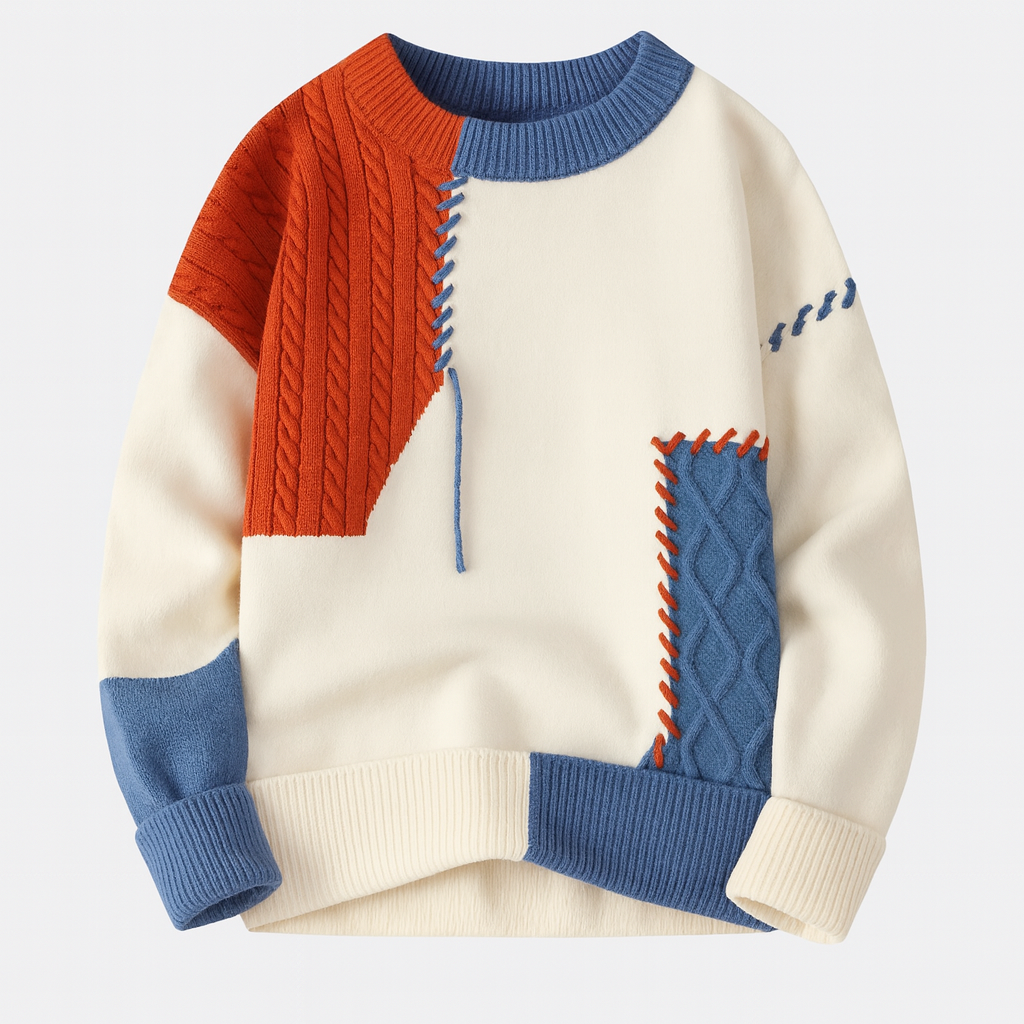 Artyn™ | El jersey patchwork moderno para un estilo con carácter