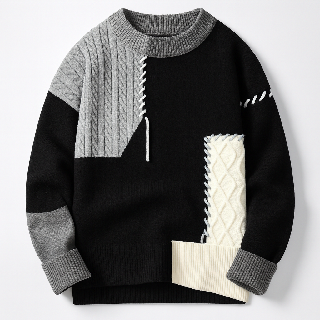 Artyn™ | El jersey patchwork moderno para un estilo con carácter