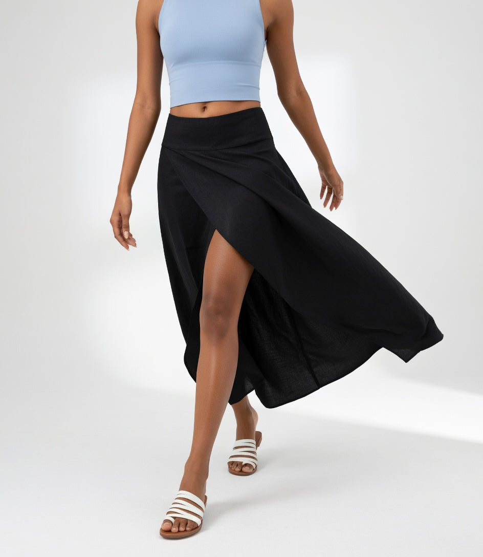 Lyséna™ — Falda asimétrica, elegancia fluida