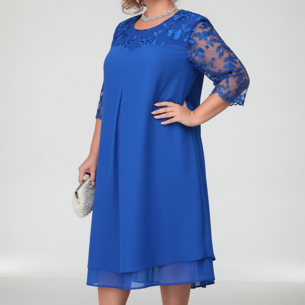 Rosévaine™ — Vestido de encaje elegante ceremonia refinada