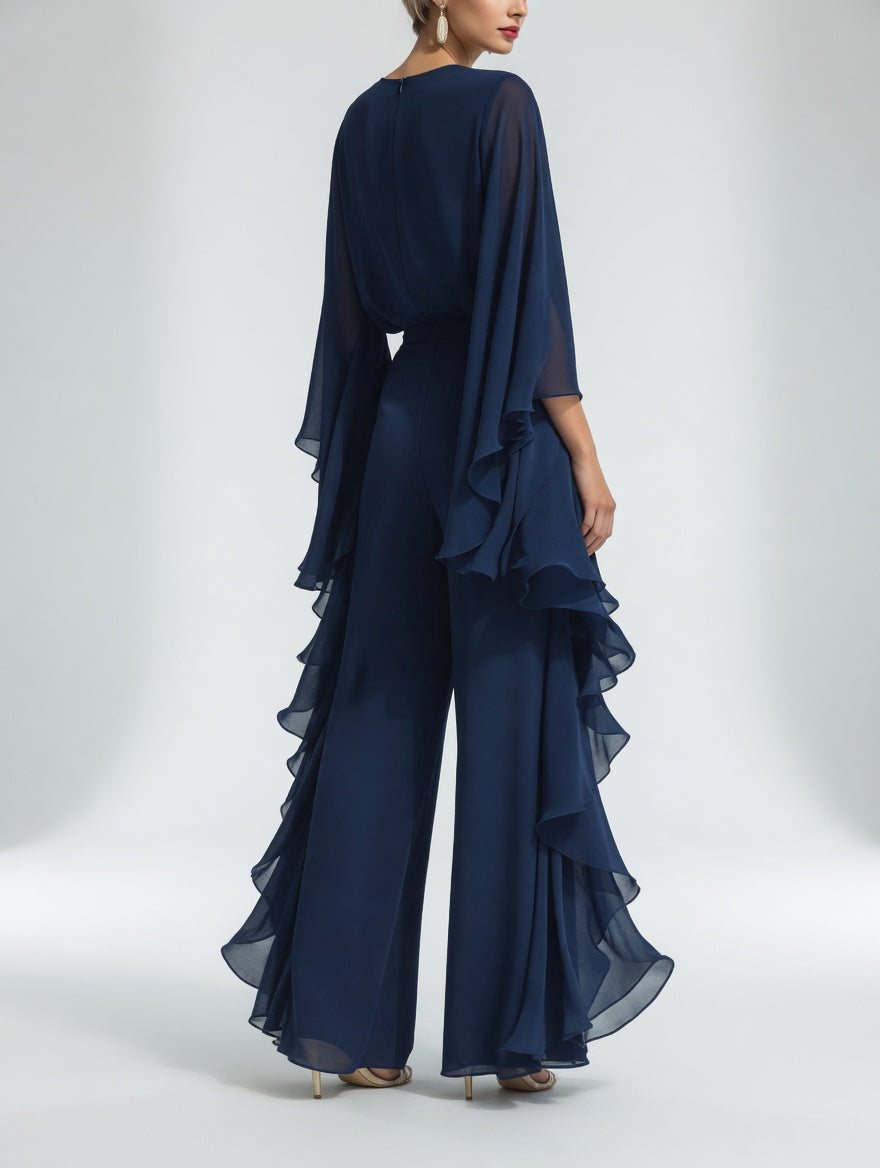 Azéliane™ — Vestido largo fluido elegancia atemporal