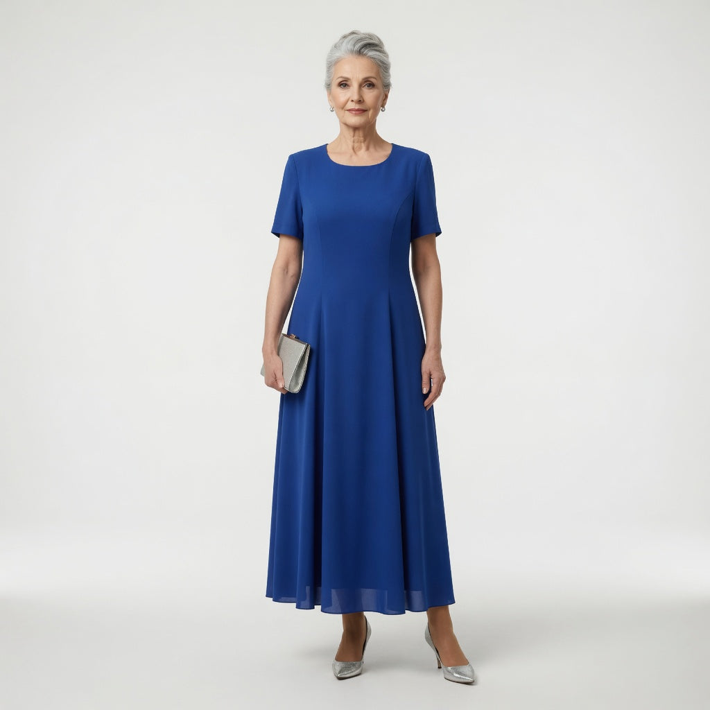 Victorine™ — Vestido largo de ceremonia elegancia floral refinada