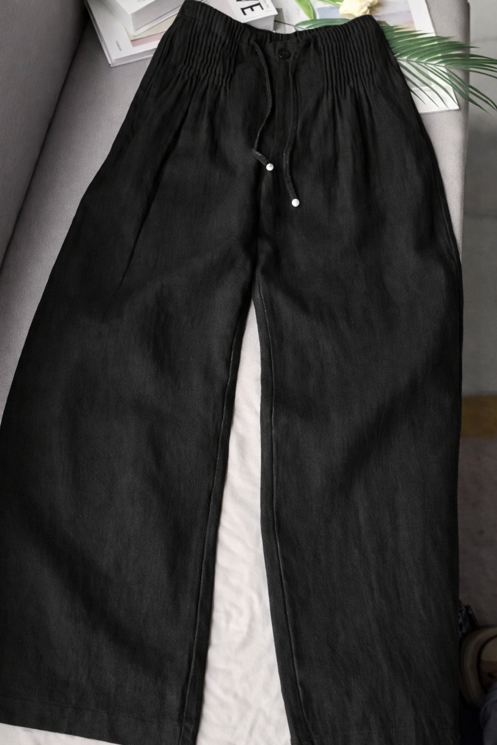 Zofia — Pantalón amplio de algodón ligero