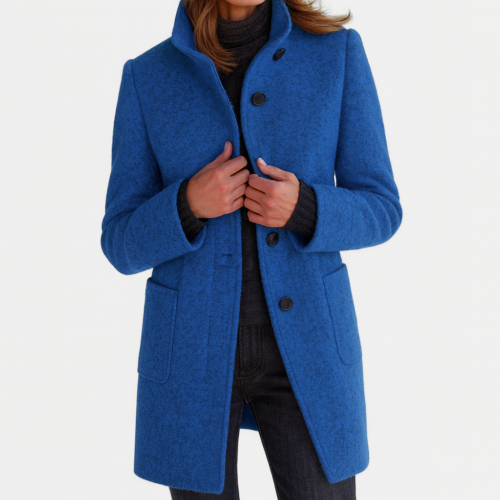 CRISTINA™  | Chaqueta de mujer con cuello alto