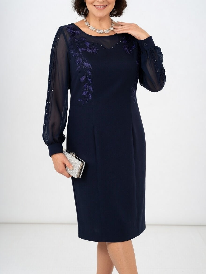 Éloïrine™ — Vestido elegante fluido refinado atemporal