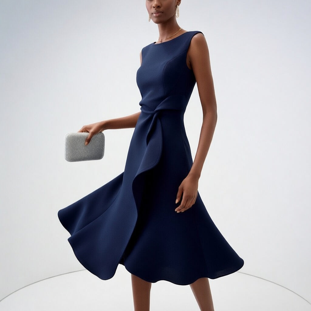 Léonise™ — Vestido estructurado elegancia esculpida moderna