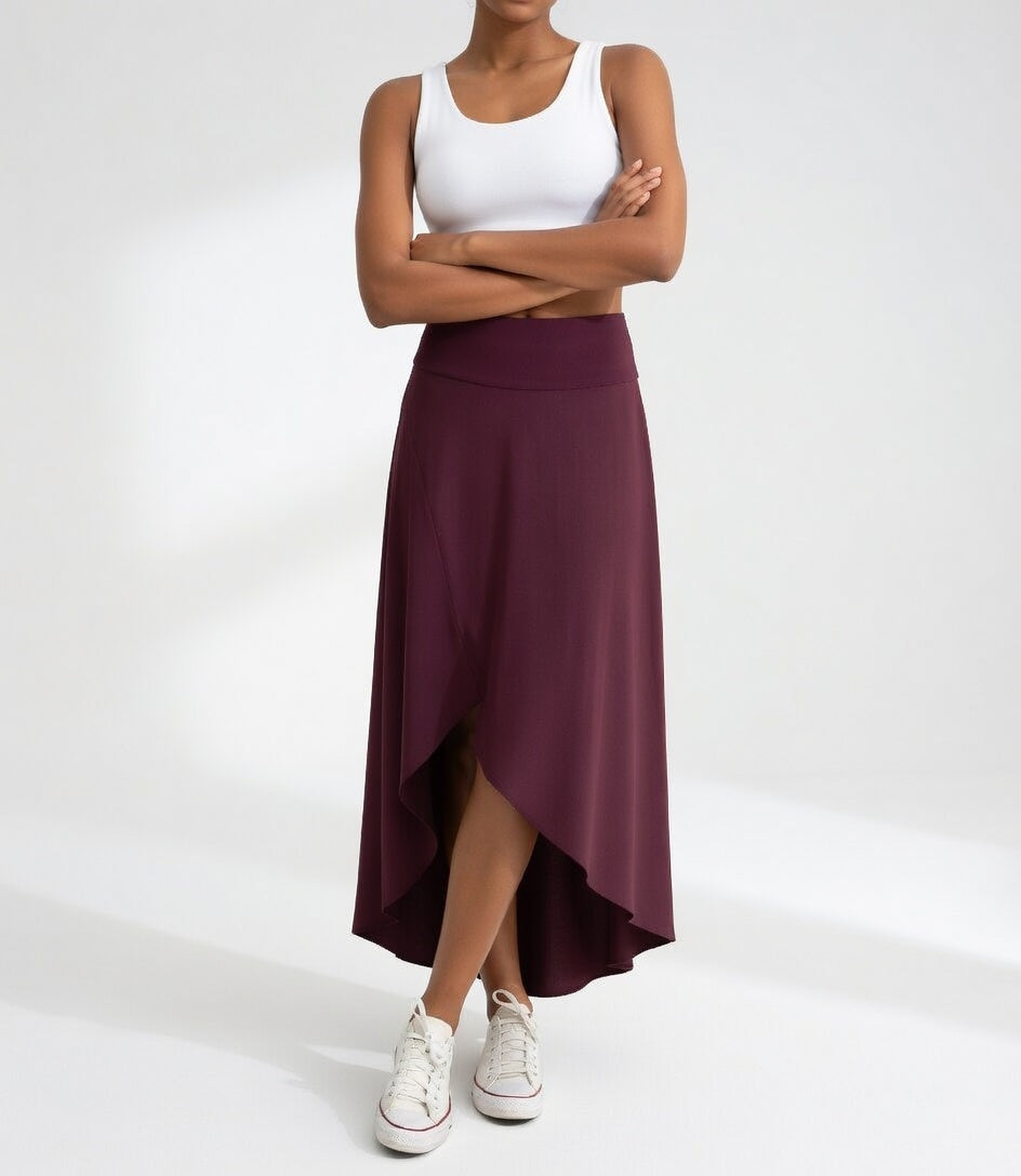 Lyséna™ — Falda asimétrica, elegancia fluida