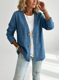 Denim bleu délavé