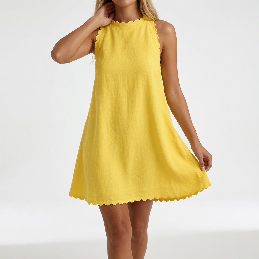 Zorélia™ — Vestido evasé fluido elegancia veraniega