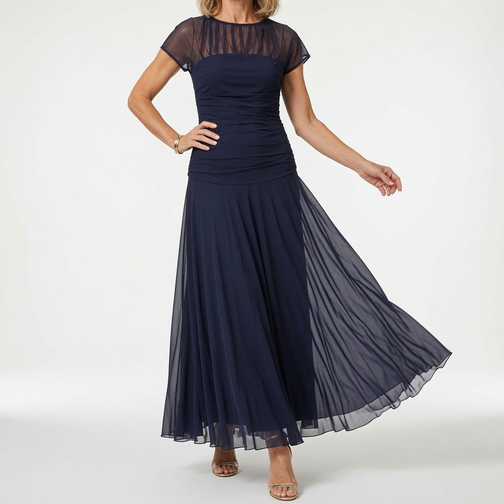 Élivaïne™ — Vestido largo fluido elegancia de noche