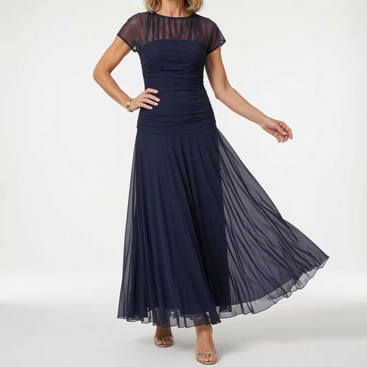 Élivaïne™ — Vestido largo fluido elegancia de noche
