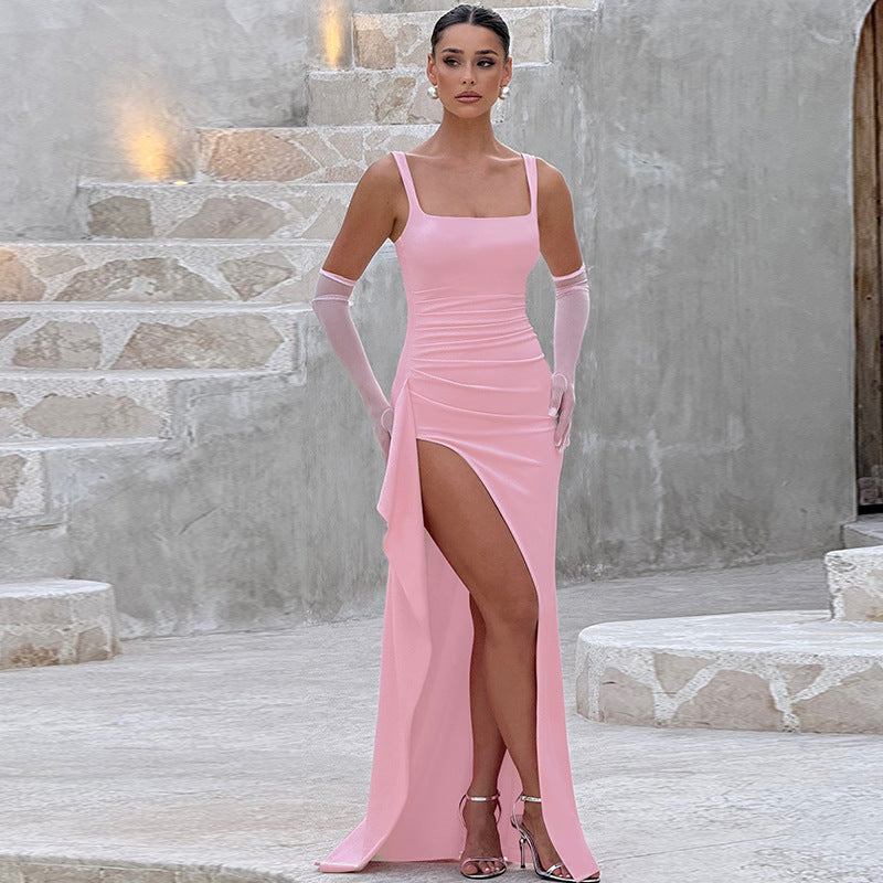 Marianne™ — Vestido maxi fluido elegancia formal
