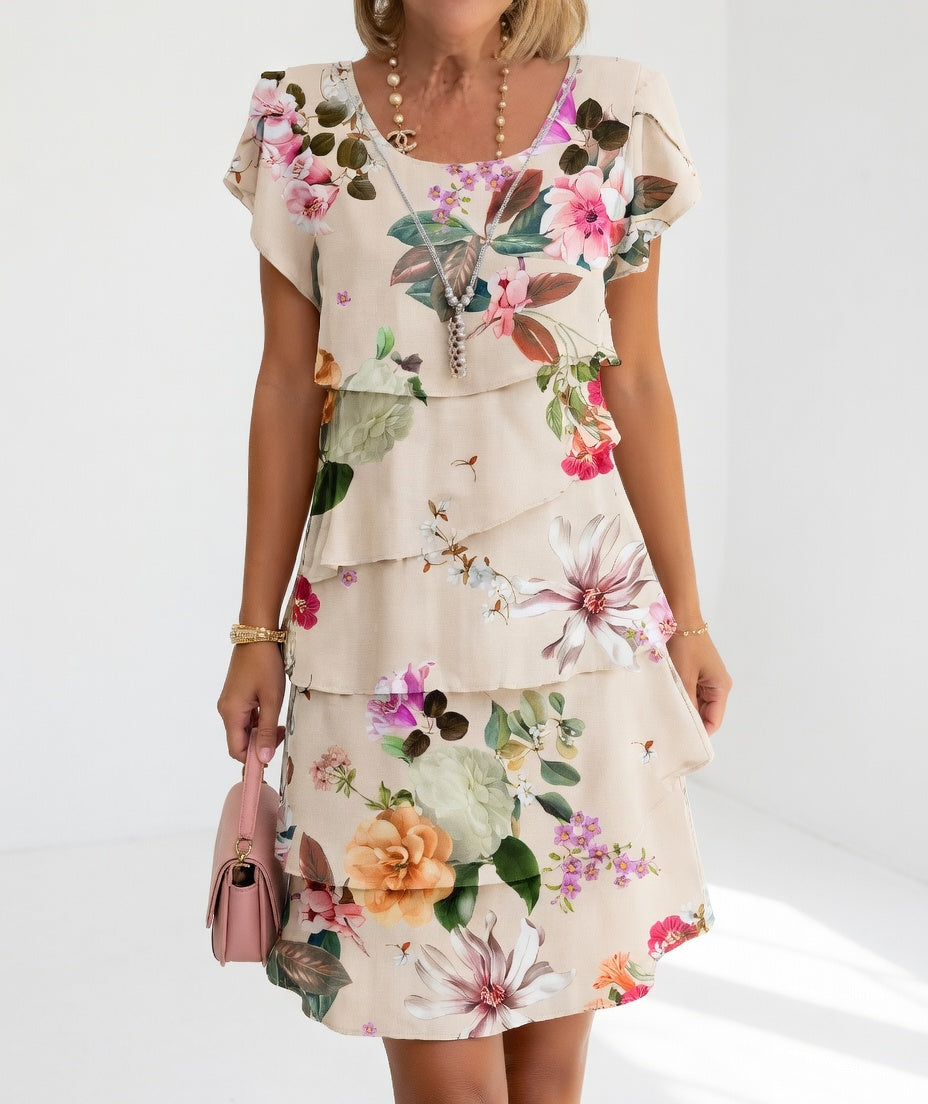 Floréline™ — Vestido floral ligero elegante veraniego