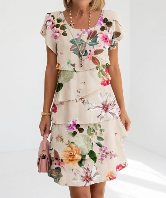 Floréline™ — Vestido floral ligero elegante veraniego