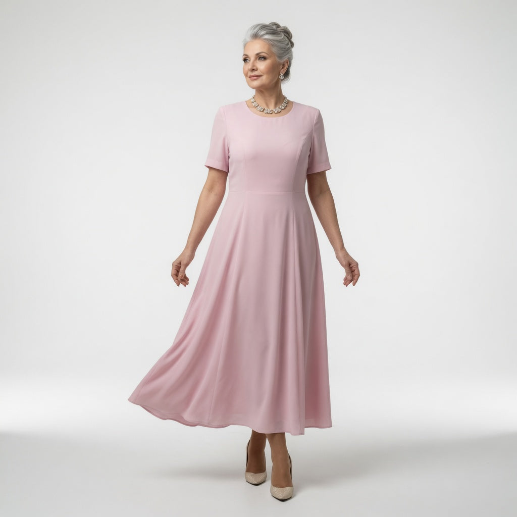 Victorine™ — Vestido largo de ceremonia elegancia floral refinada