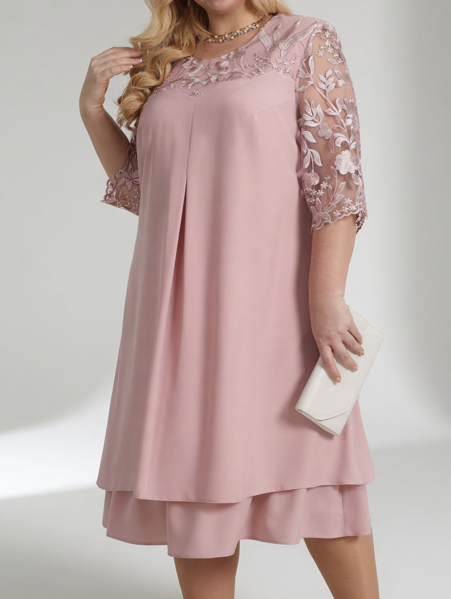 Rosévaine™ — Vestido de encaje elegante ceremonia refinada