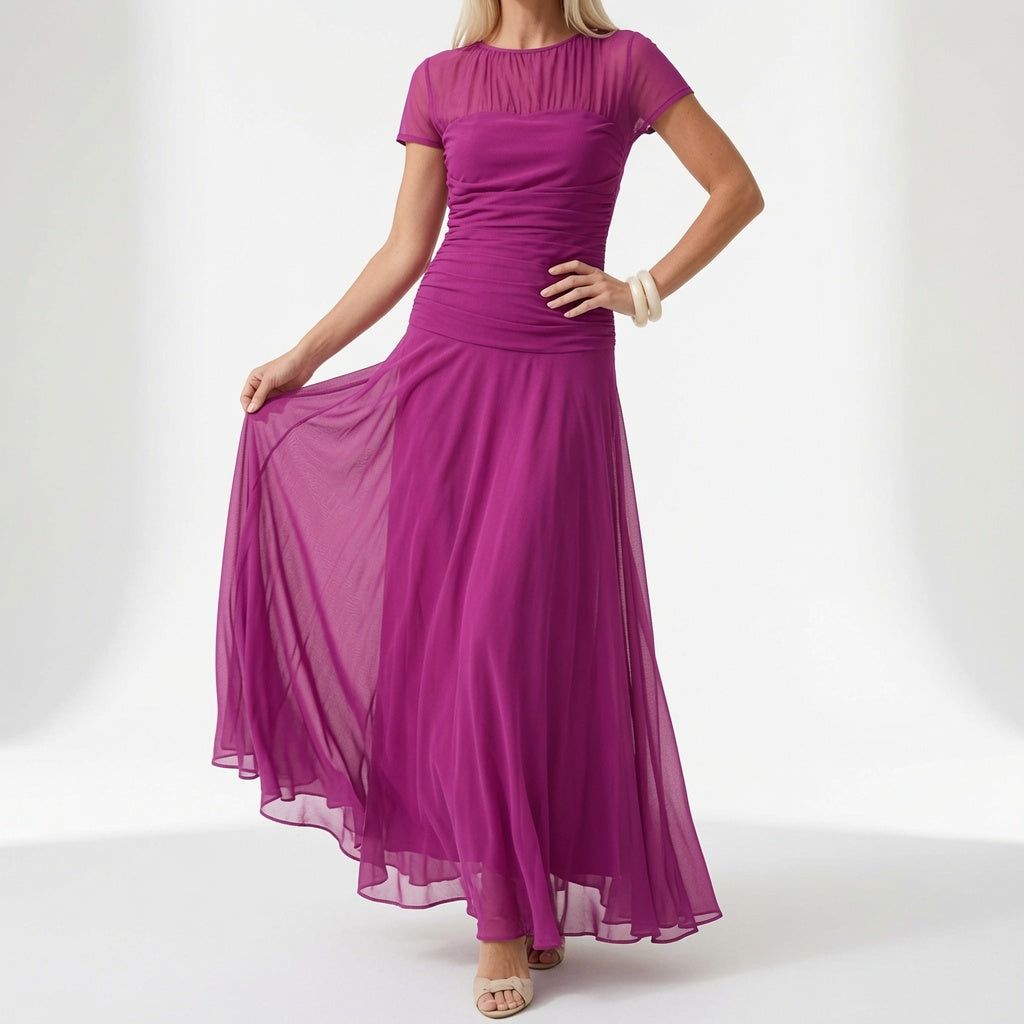 Élivaïne™ — Vestido largo fluido elegancia de noche