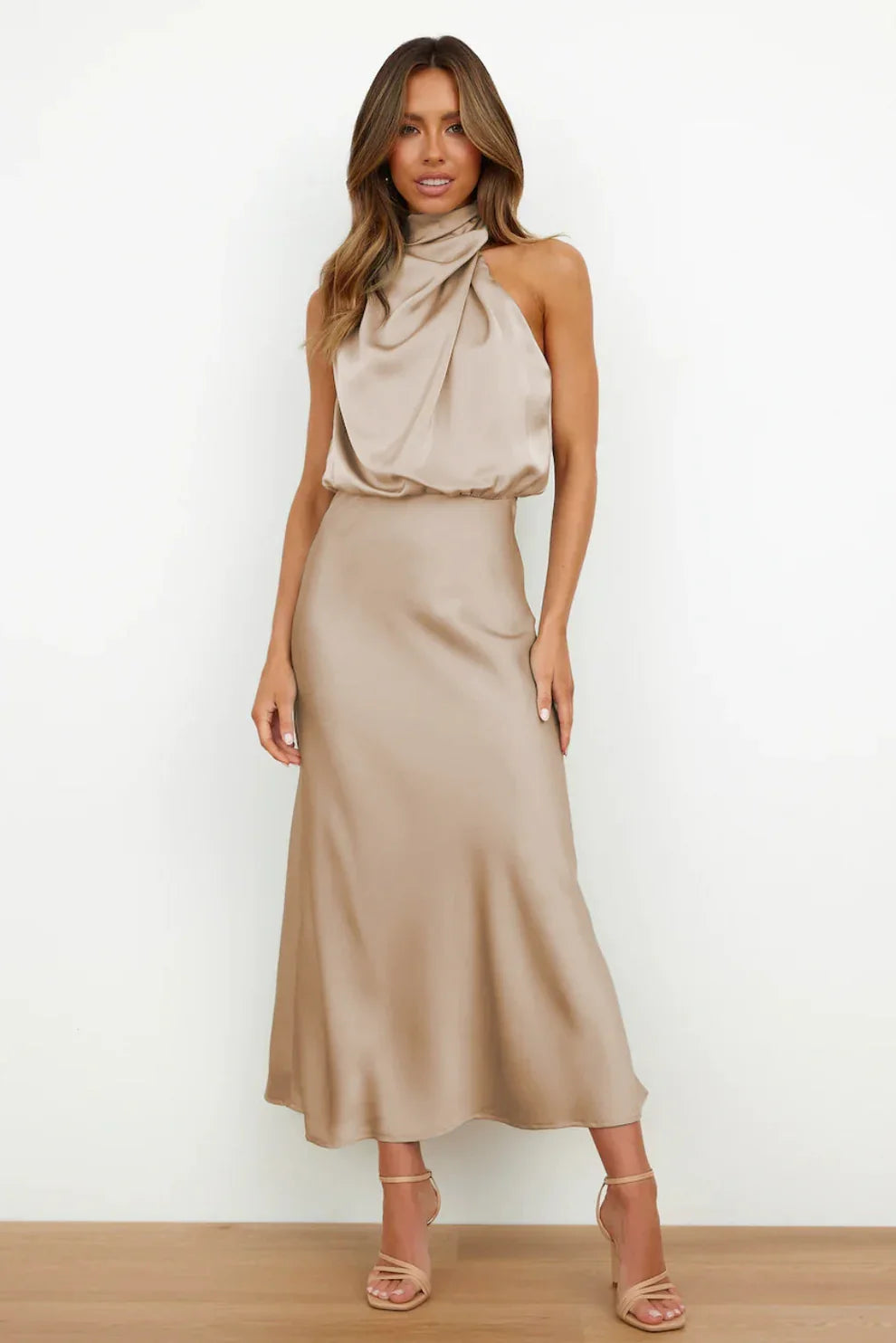 Marina | Vestido con escote americano